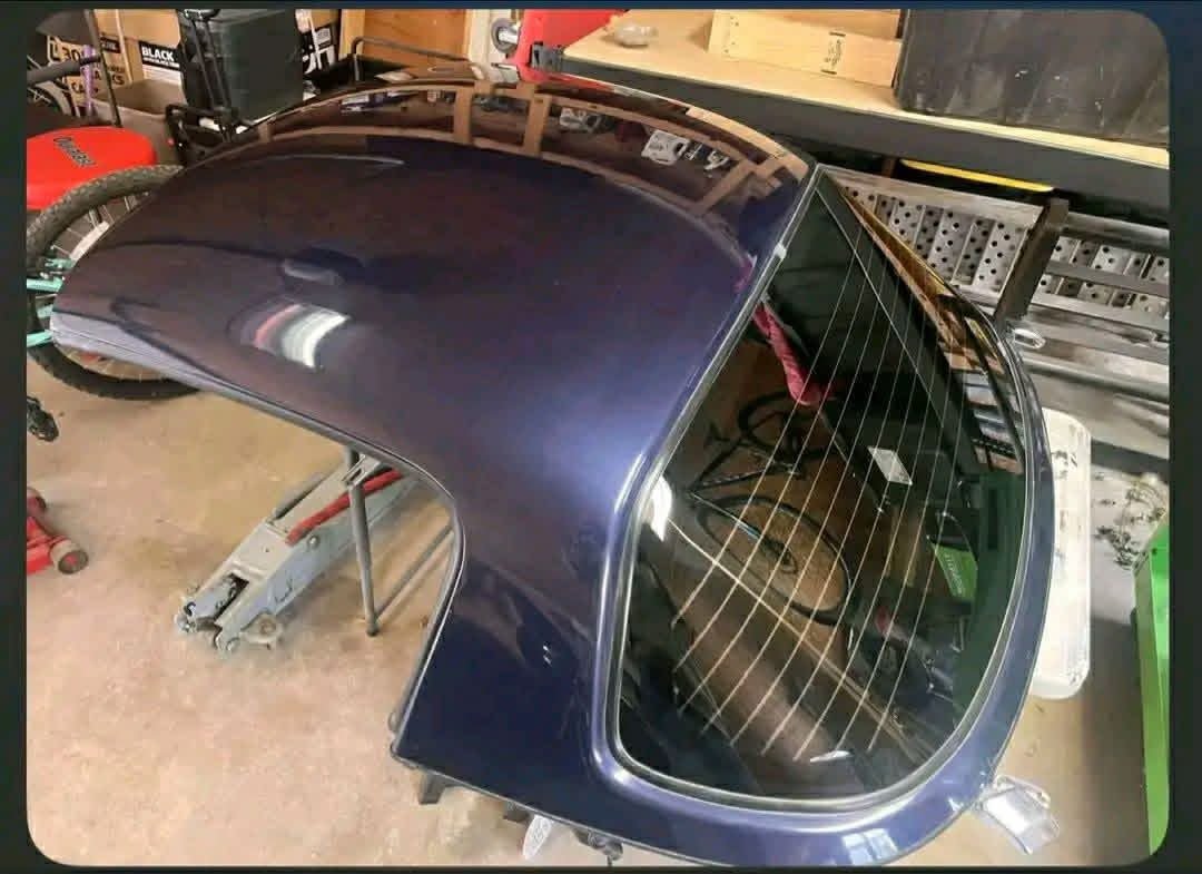 Midnight blue Miata hardtop. - Image 2