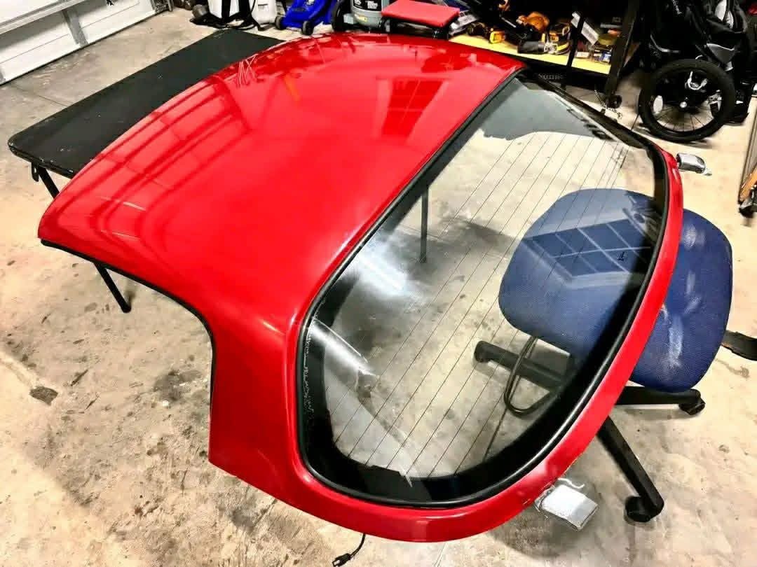 Non-Oem Red Miata hardtop Fits 1990-2005 NA & NB Miata - Image 3