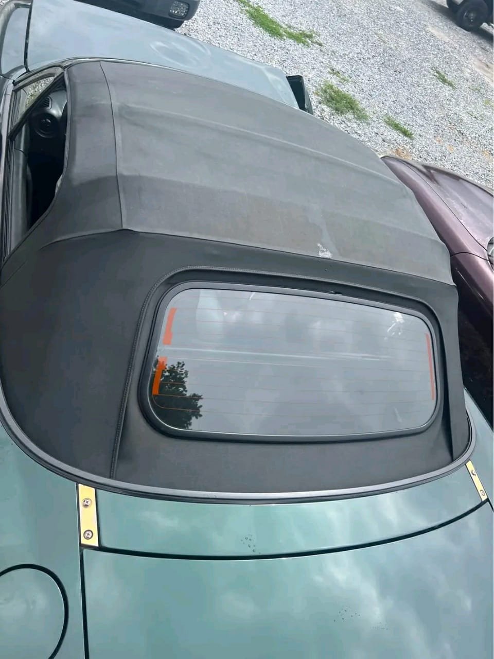Mazda Miata Soft Top with Rear Defroster Glass Window - Image 3
