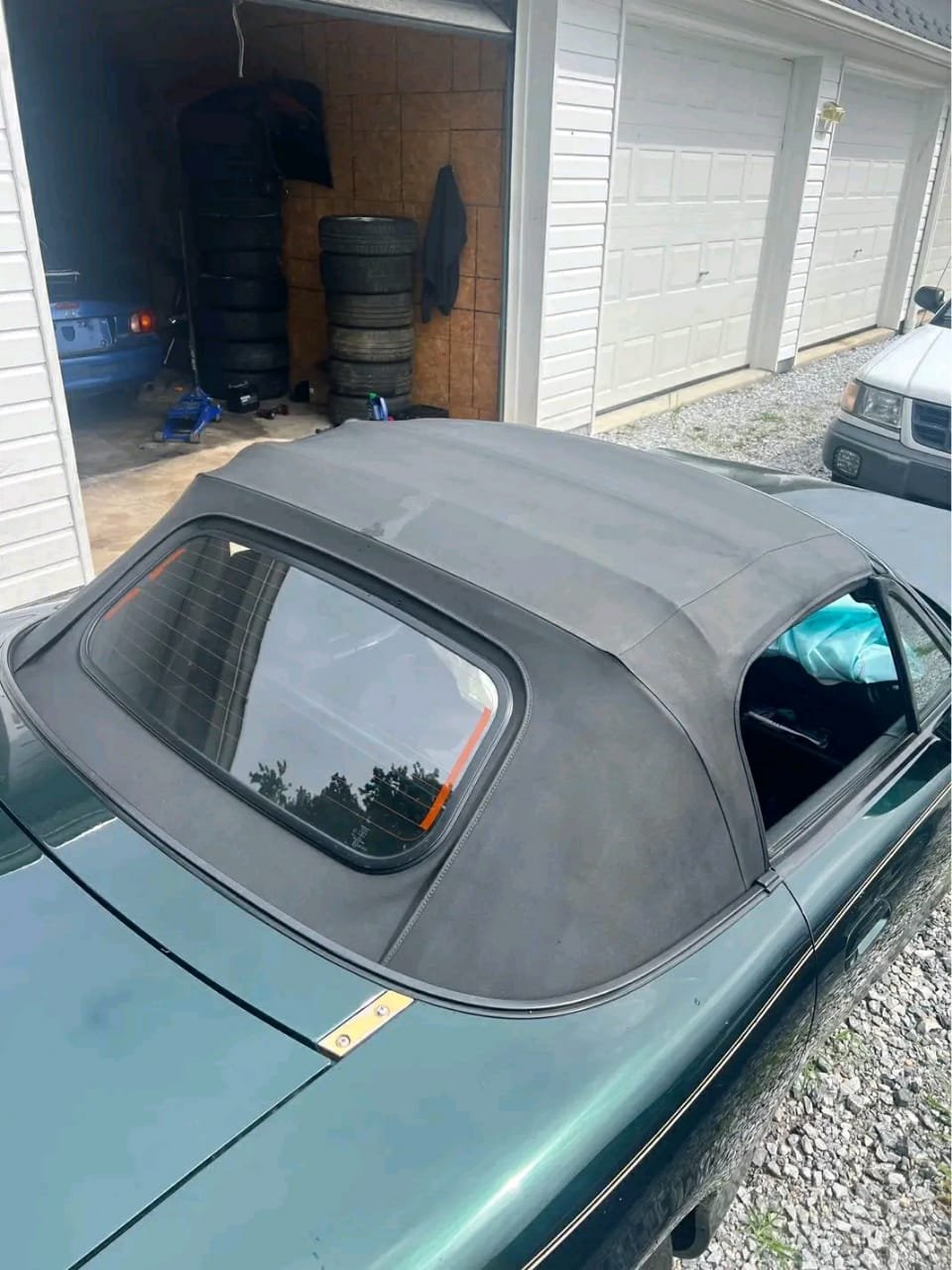 Mazda Miata Soft Top with Rear Defroster Glass Window - Image 4